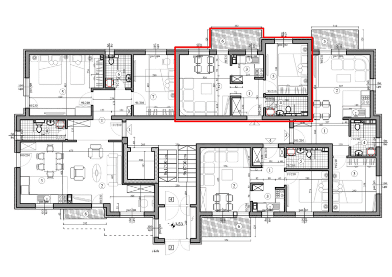 Stan 2 – lokacija na spratu zgrade