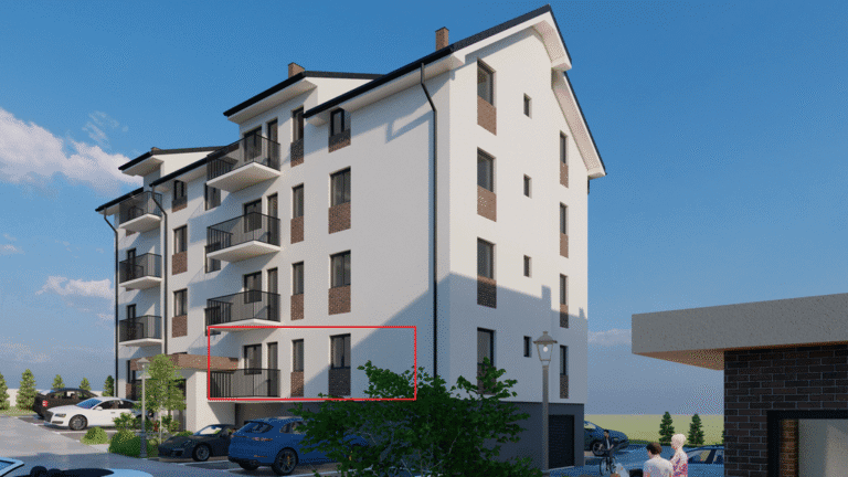 Pozicija stana broj 4 u okviru prizemlja zgrade