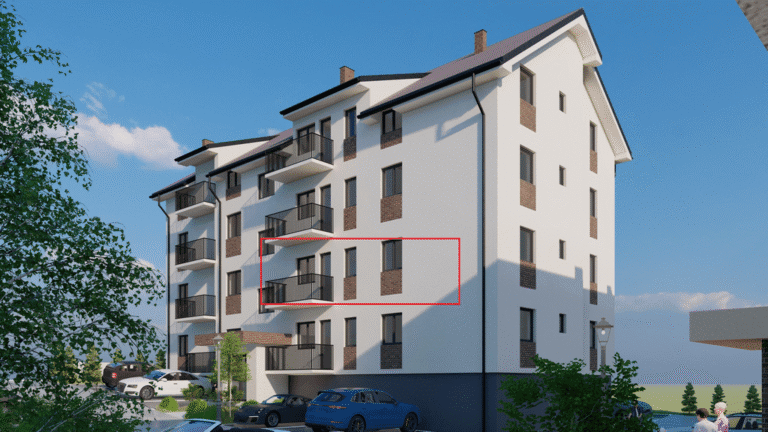 Spoljašnji render sa pozicijom stana 9